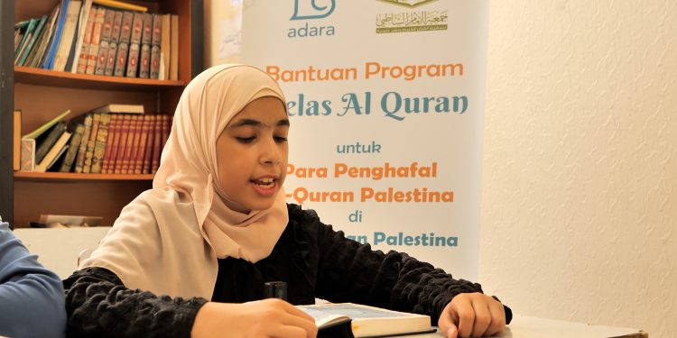 Adara Hidupkan Kembali Halaqoh Qur’an untuk Pengungsi Palestina