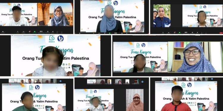 Satu-Satunya, Adara Gelar Pertemuan Antara Anak Yatim Gaza dan Orang Tua Asuh Indonesia