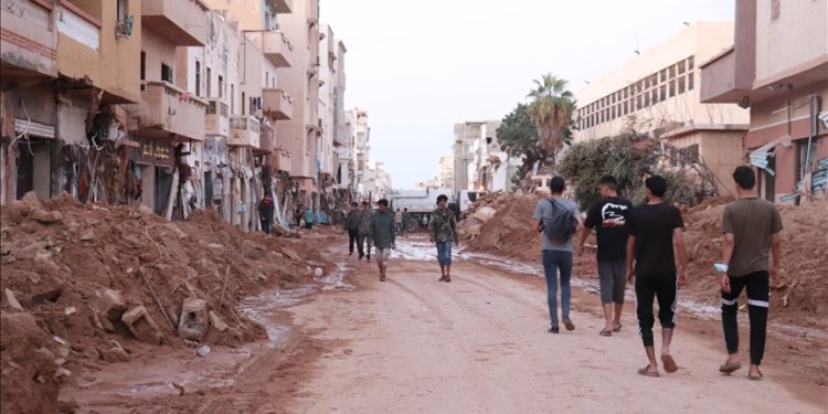 95% Institusi Pendidikan di Daerah Libya yang Dilanda Banjir Rusak