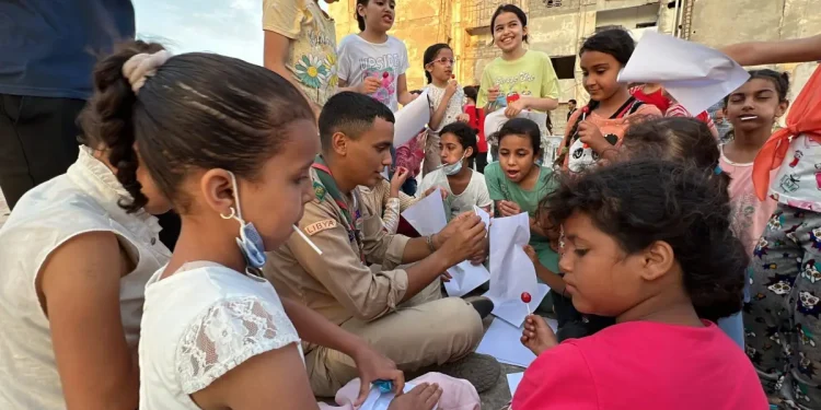 Anak-Anak Derna, Libya Mengalami Trauma Pasca Banjir yang Dipicu Badai Daniel