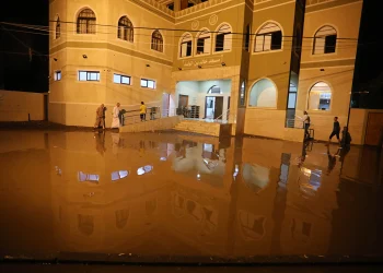 Hujan Lebat Melanda Gaza, Banjir Rendam Puluhan Rumah dan Jalanan