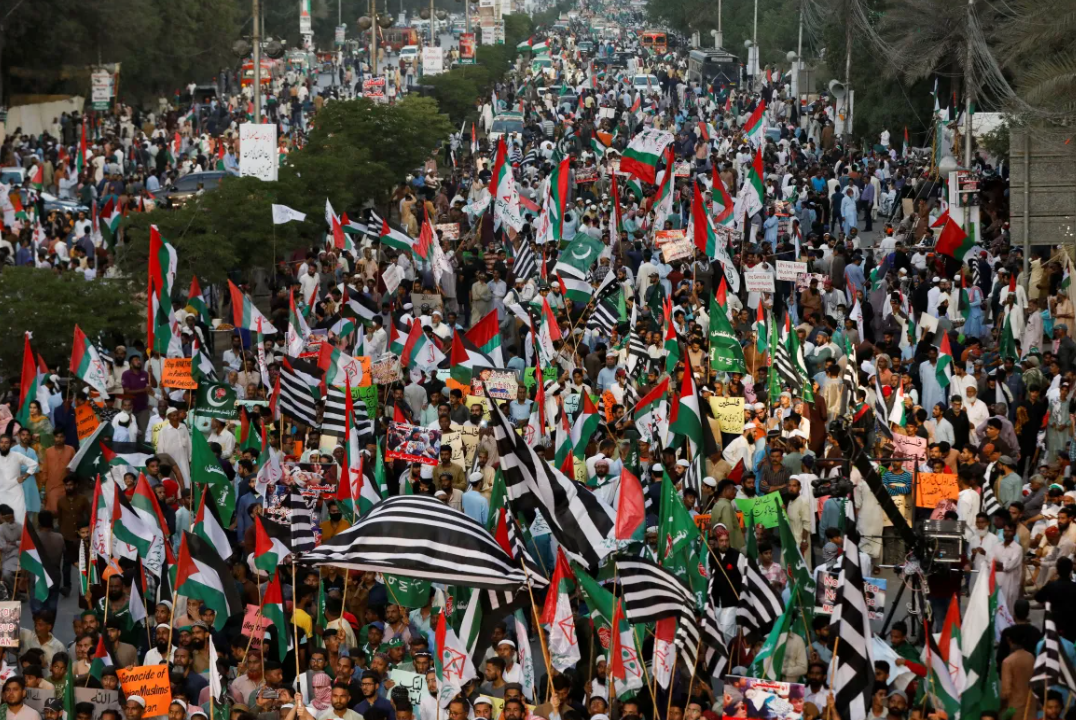 Potret Aksi Solidaritas dengan Gaza dari Seluruh Dunia, Ada dari Indonesia