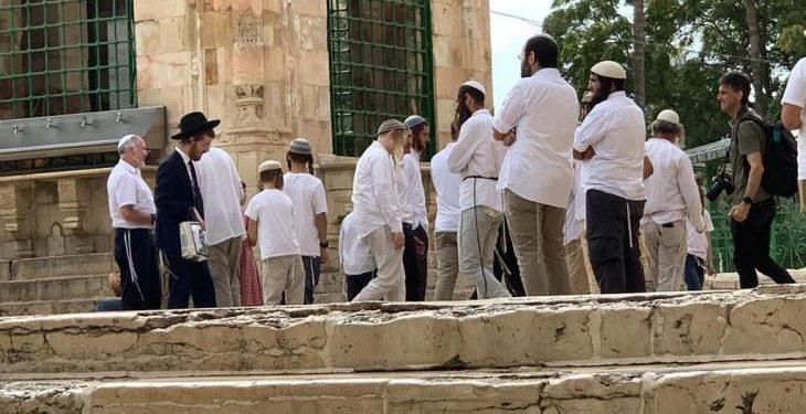 Rayakan Hari Libur Ibrani, 595 Pemukim Israel Menyerbu Masjid Al-Aqsa 