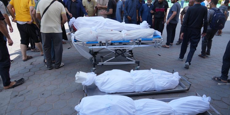 Koridor-koridor tersebut mungkin remang-remang, namun kehancuran yang melanda rumah sakit Dar al-Shifa di Gaza dapat dilihat dengan jelas oleh para korban luka yang baru tiba. Erangan dan jeritan kesakitan terdengar dari berbagai sisi ruang gawat darurat, ketika para dokter mencoba menavigasi lautan warga Palestina yang terluka dan