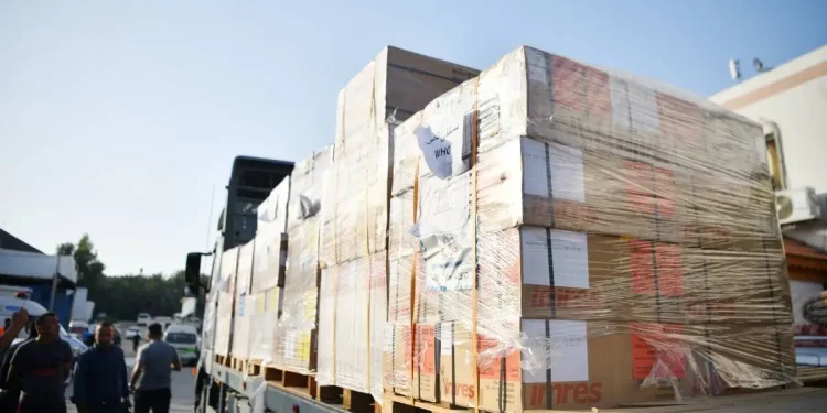 118 Truk Bantuan Memasuki Gaza Melalui Penyeberangan Rafah