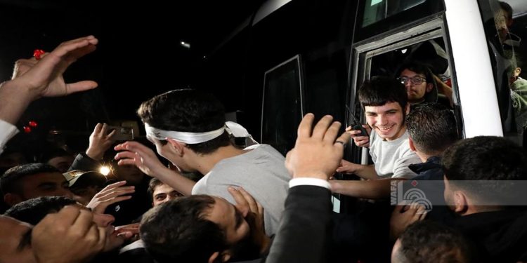 Gelombang Kelima Tawanan Palestina Dibebaskan dari Penjara Israel
