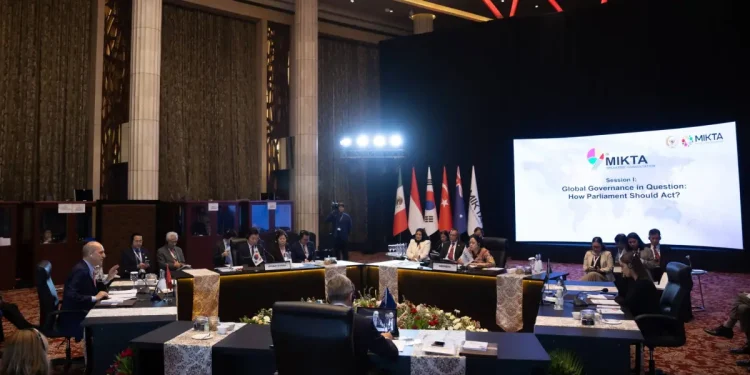 Indonesia Jadi Tuan Rumah Pertemuan MIKTA, Bahas Upaya Menghentikan Agresi di Gaza