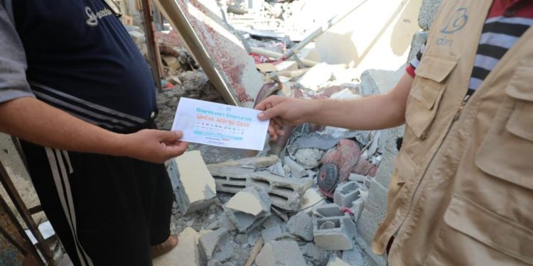 Melalui Adara, Bantuan Sampai ke Warga Gaza Palestina