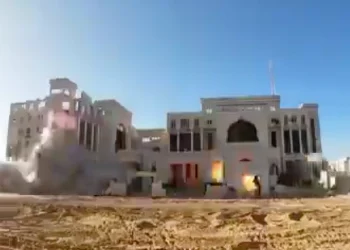 Pasukan Israel Meledakkan Gedung Pengadilan Utama di Jalur Gaza