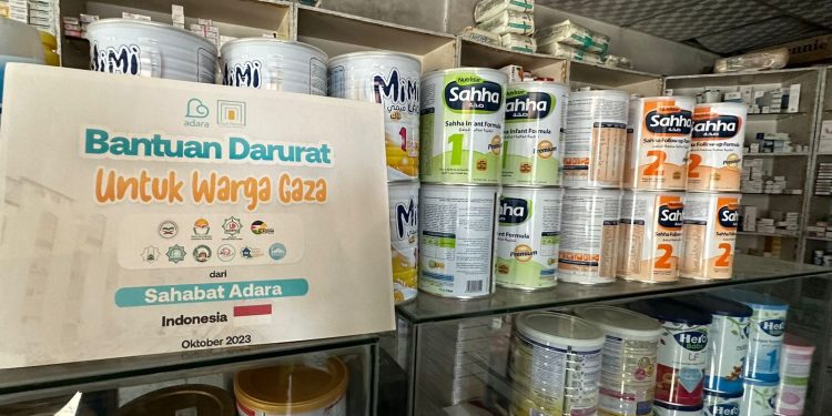 Bantuan untuk Penuhi Kebutuhan Darurat Anak & Perempuan Gaza
