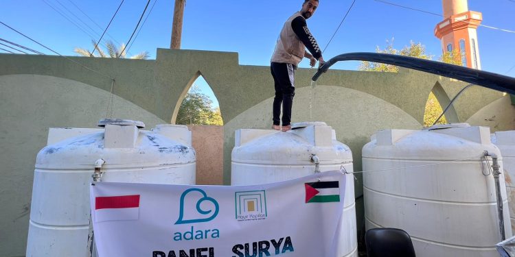 Di Tengah Krisis Listrik, Adara Salurkan Bantuan Panel Surya di Rafah, Gaza Selatan