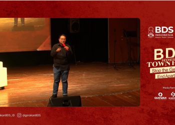 BDS Townhall, Adara Pamerkan Sejarah Indonesia-Palestina