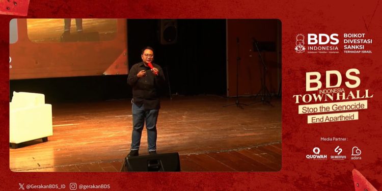 BDS Townhall, Adara Pamerkan Sejarah Indonesia-Palestina