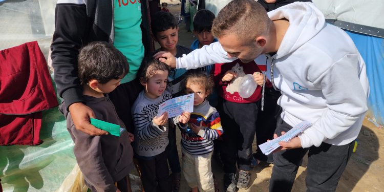 Bantu Keluarga di Gaza, Adara Salurkan Bantuan Uang Tunai