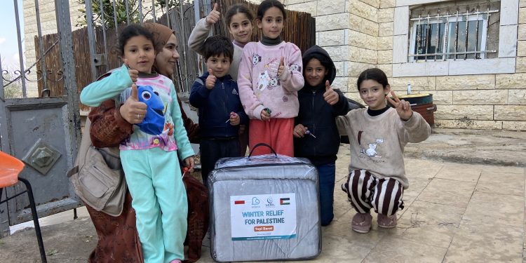 Hangatkan Tepi Barat, Adara Kirim Bantuan Musim Dingin