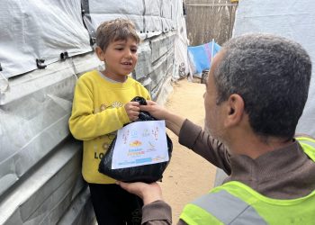 Adara Salurkan Bantuan Ramadan untuk 8 ribu Keluarga di Palestina