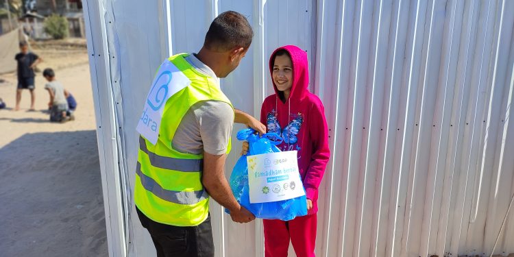 Bantuan Kemanusiaan Adara untuk Warga Gaza Palestina Selama Bulan April