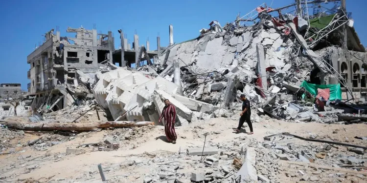 Jet Israel Hantam Rumah yang Menampung Hampir 100 Warga Palestina di Gaza, 20 Orang Terbunuh 
