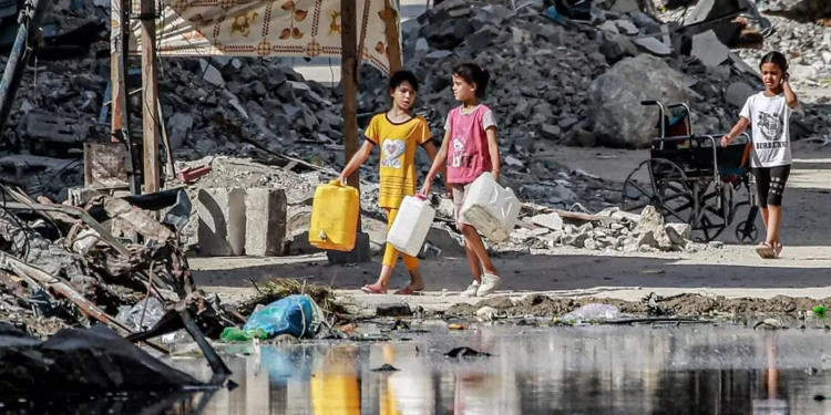 Gaza Tenggelam dalam Limbah karena Serangan Israel Menghancurkan Sistem Pengelolaan Limbah