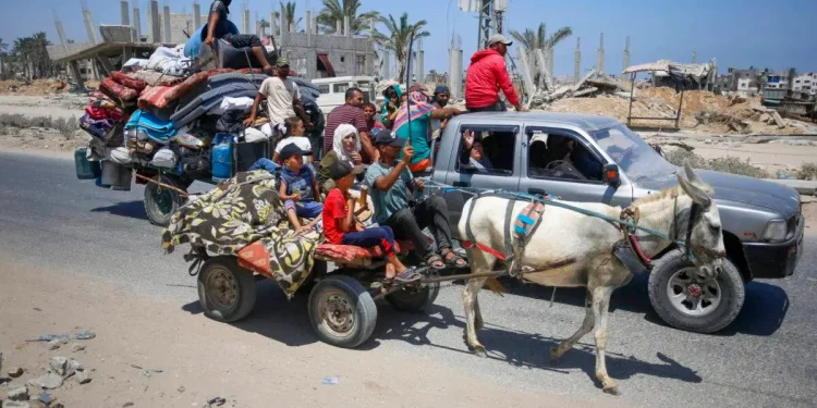 UNRWA: Sekitar 250.000 Orang Mengungsi akibat Perintah Evakuasi di Khan Yunis 