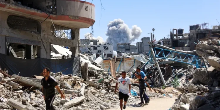 Update Hari ke-268 : 12 Orang Terbunuh dalam Serangan Udara Israel di 'Zona Aman'