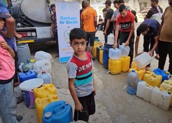 Wabah Hepatitis Merebak di Gaza, Adara Kirimkan Bantuan Air Bersih