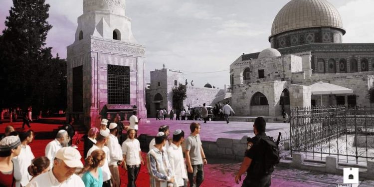 Puluhan Pemukim Yahudi Menodai Masjid Al-Aqsa