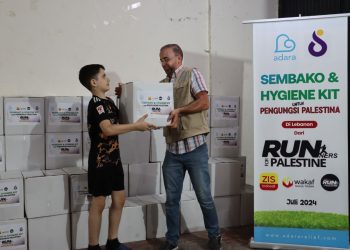 Adara Berkolaborasi dengan ZIS Indosat Salurkan Bantuan untuk Pengungsi Palestina