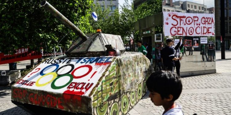 Olimpiade Paris 2024, Ajang Hipokrisi Dunia terhadap Palestina