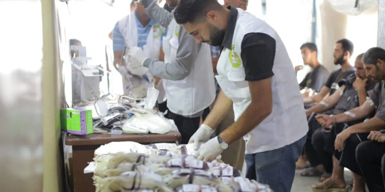 Gaza Kekurangan Darah Karena Serangan Israel Hancurkan Bank Darah Rumah Sakit Besar