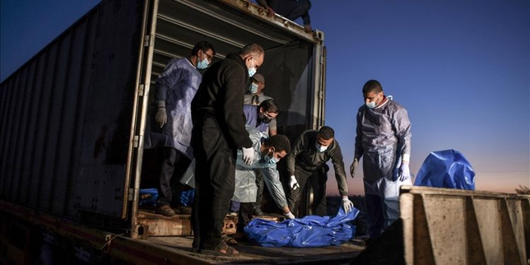 Kemenkes Gaza Membekukan Penerimaan Jenazah 88 Syuhada hingga Identitasnya Diketahui