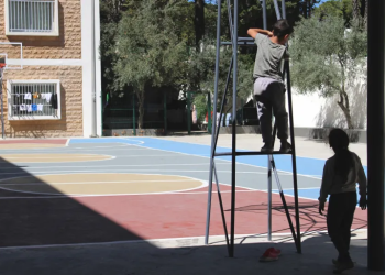 Kondisi Pengungsian di Sekolah Lebanon