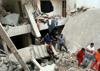 Serangan Israel Menghantam Kamp Pengungsi Palestina Ein el-Hilweh di Lebanon