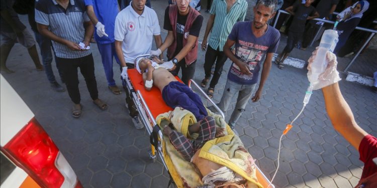 Update hari-378: Setidaknya 10 warga Palestina Terbunuh dalam Serangan Israel terhadap Kamp Pengungsi Maghazi di Gaza