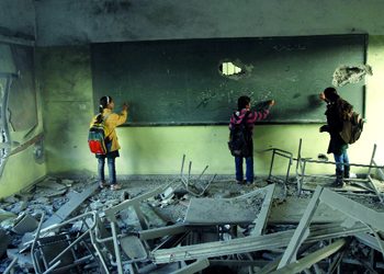 800.000 Pelajar Gaza telah Kehilangan Hak Pendidikan Mereka