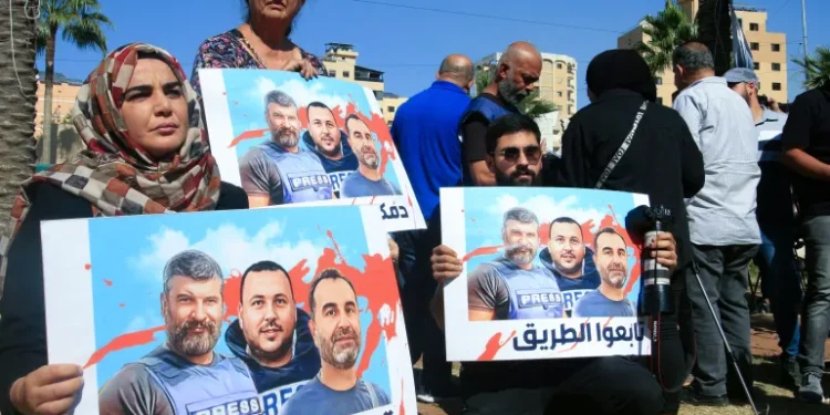 Human Rights Watch: Israel Sengaja Membunuh Tiga Jurnalis Lebanon