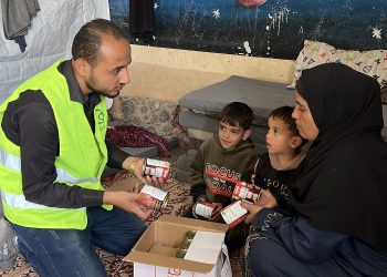 39.000 Kaleng Kornet Sahabat Adara Sudah Mendarat di Gaza Utara