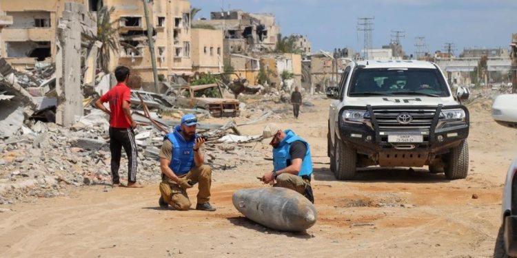 PBB: Senjata Israel yang Belum Meledak di Gaza akan Menjadi Ancaman Jangka Panjang