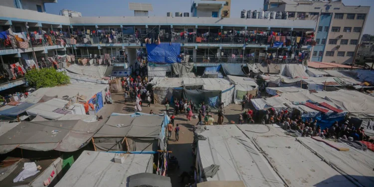 Lebih dari 415.000 Warga Palestina Mengungsi di Sekolah-sekolah PBB di Gaza