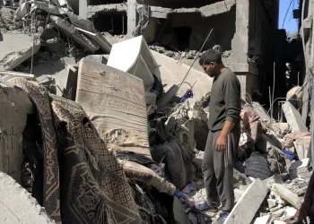 Syuhada Palestina Masih Tertimbun di Bawah Reruntuhan di Gaza Utara