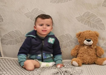 Jihad, Anak Gaza Berusia 3 Tahun yang Kehilangan Anggota Tubuhnya Akibat Serangan Mematikan Israel