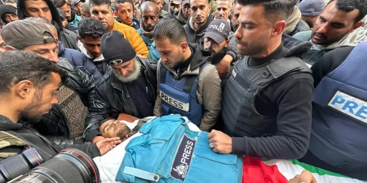 Jurnalis Sa’ed Abu Nabhan Syahid dalam Serangan Sniper Israel di Gaza