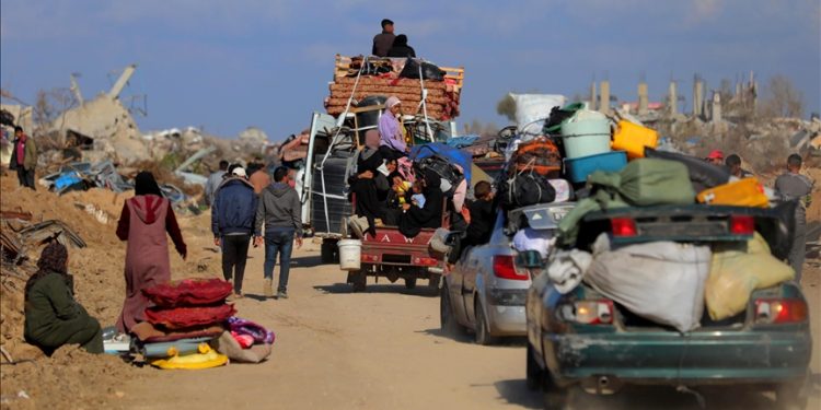 PBB: Hampir 430.000 Orang Berpindah dari Gaza Selatan ke Gaza Utara