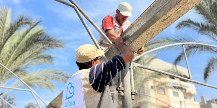 Bismillah! Adara Mulai Bangun Kembali Gaza