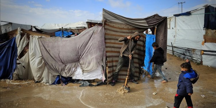 Hujan Deras Perparah Derita Pengungsi di Gaza di Tengah Genosida