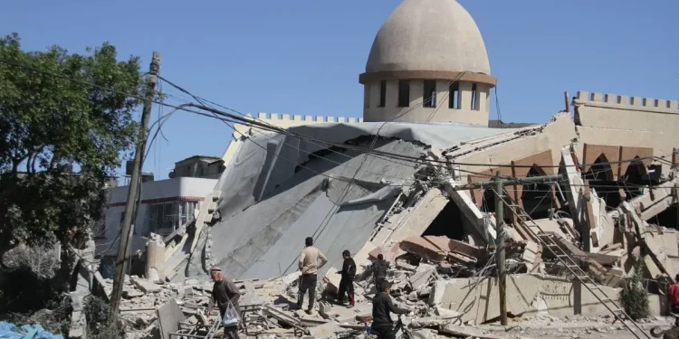79% Masjid di Gaza Telah Hancur akibat Serangan Israel