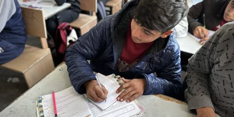 PBB: Lebih dari 100.000 Siswa Mendaftar di Sekolah Gaza Saat Tahun Ajaran Baru Dimulai