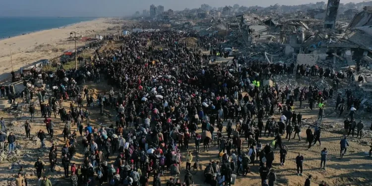 UN: Hampir 500.000 Orang di Gaza telah Berpindah ke Utara