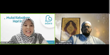 Webinar Nuzulul Quran pada Senin, 17 Maret 2025 dibawakan oleh Tsalitsa Haura Syarifah, M.Psi., Psikolog dan diisi oleh Dr. KH. Sayid Qutub, MA. Al Hafizh.