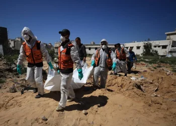 Tim Pertahanan Sipil Palestina Menemukan 61 Jenazah di Halaman Rumah Sakit Al-Shifa, Gaza